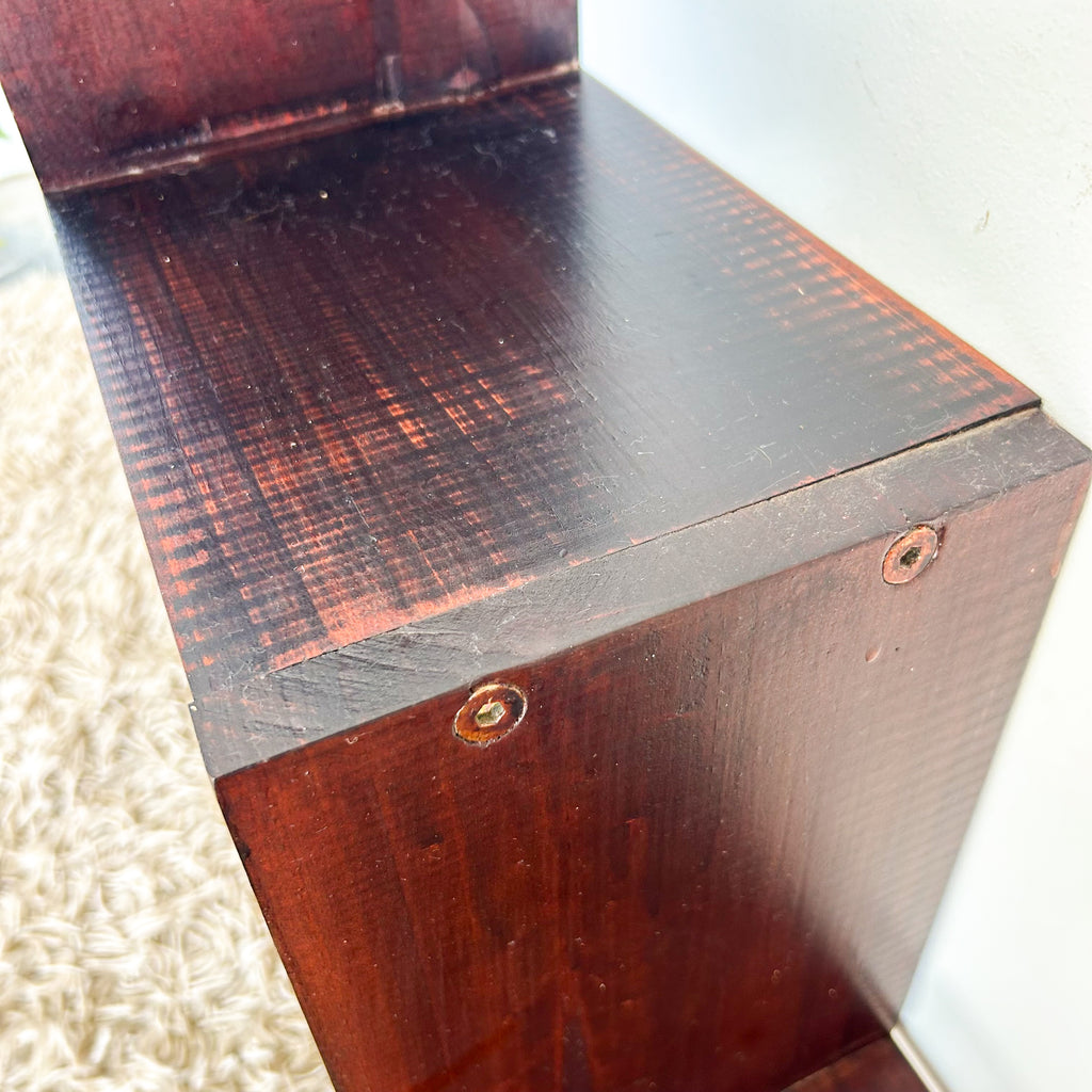 LARGE STEPPED BOOKCASE - HEY JUDE WORKSHOP • Vintage furniture & objects Melbourne