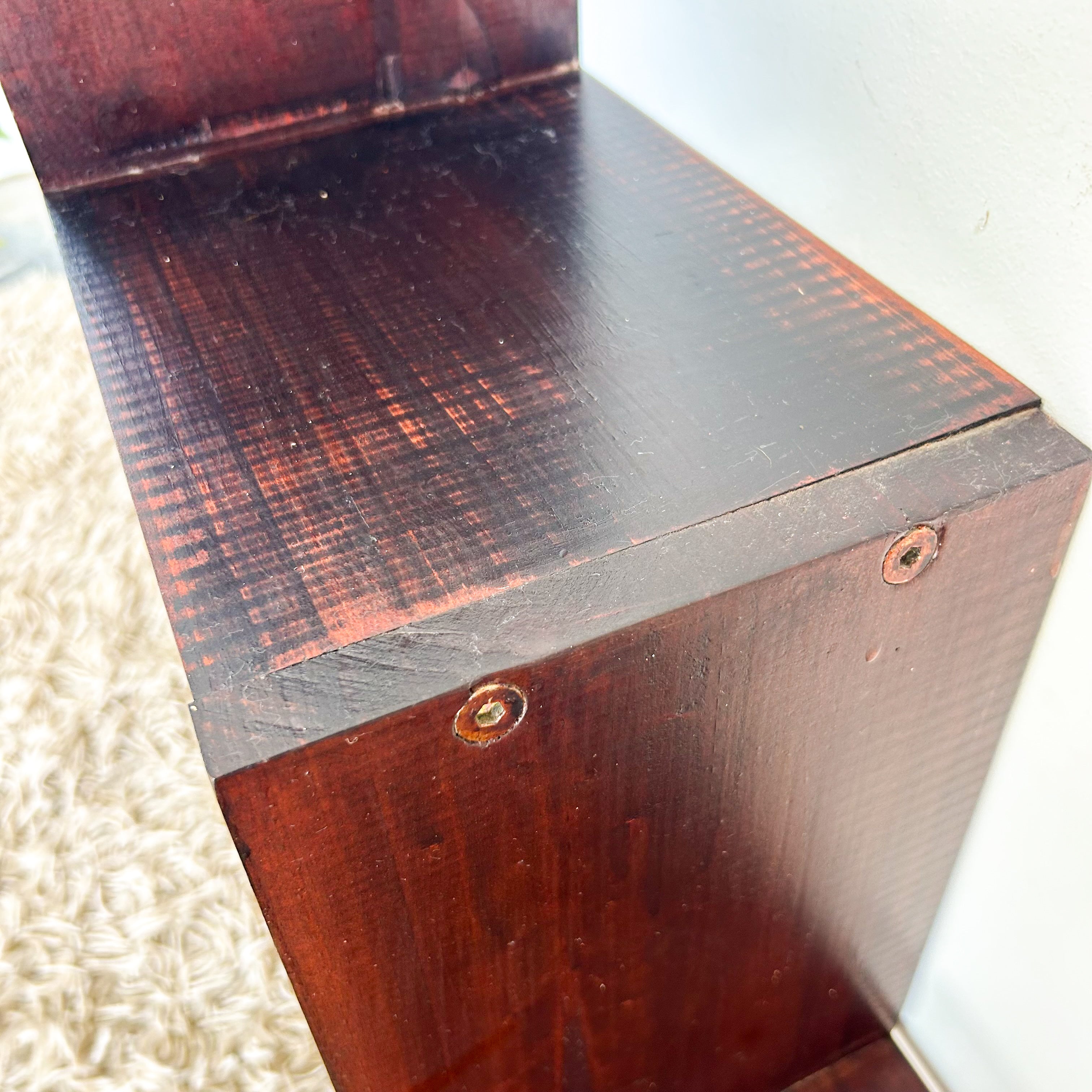 LARGE STEPPED BOOKCASE - HEY JUDE WORKSHOP • Vintage furniture & objects Melbourne