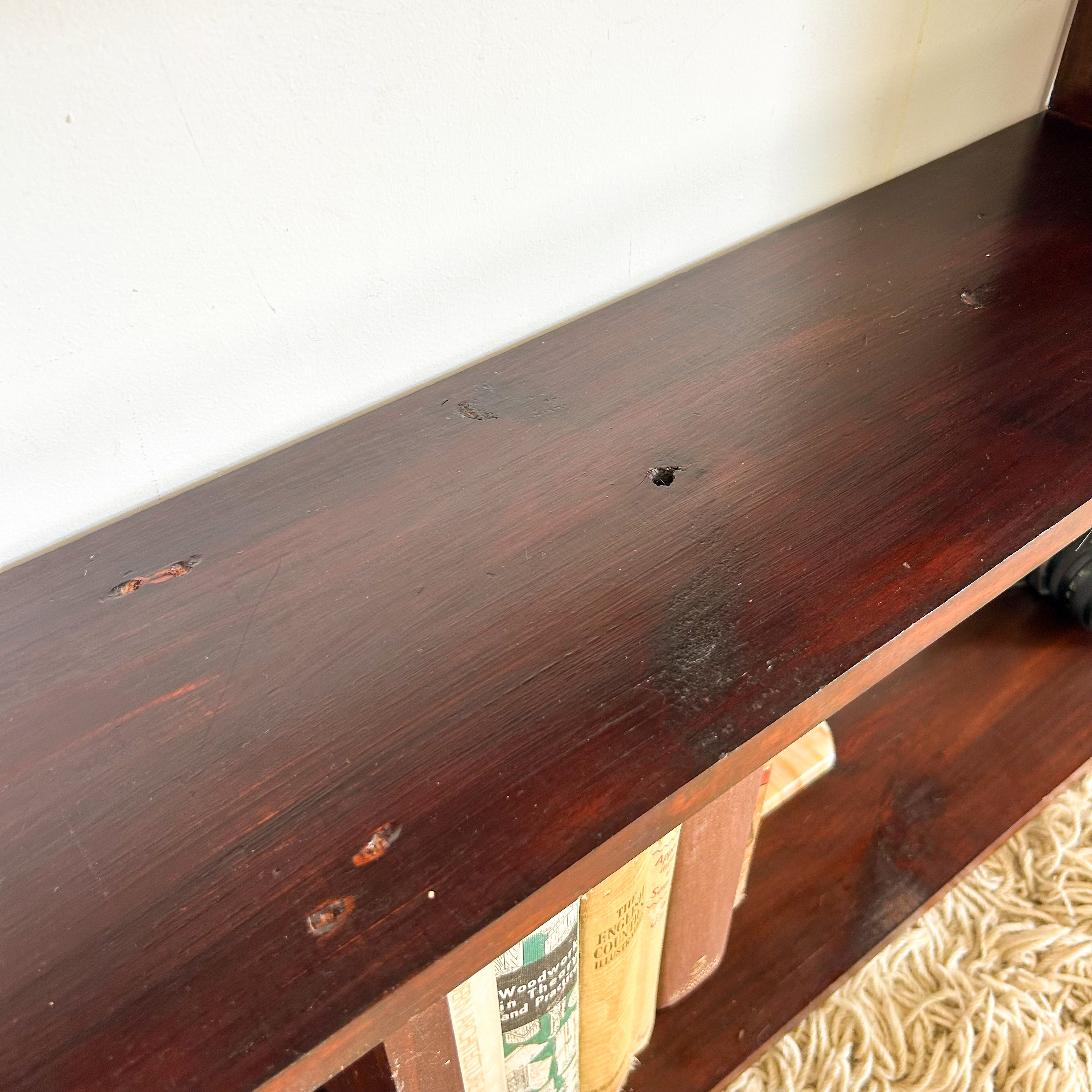 LARGE STEPPED BOOKCASE - HEY JUDE WORKSHOP • Vintage furniture & objects Melbourne