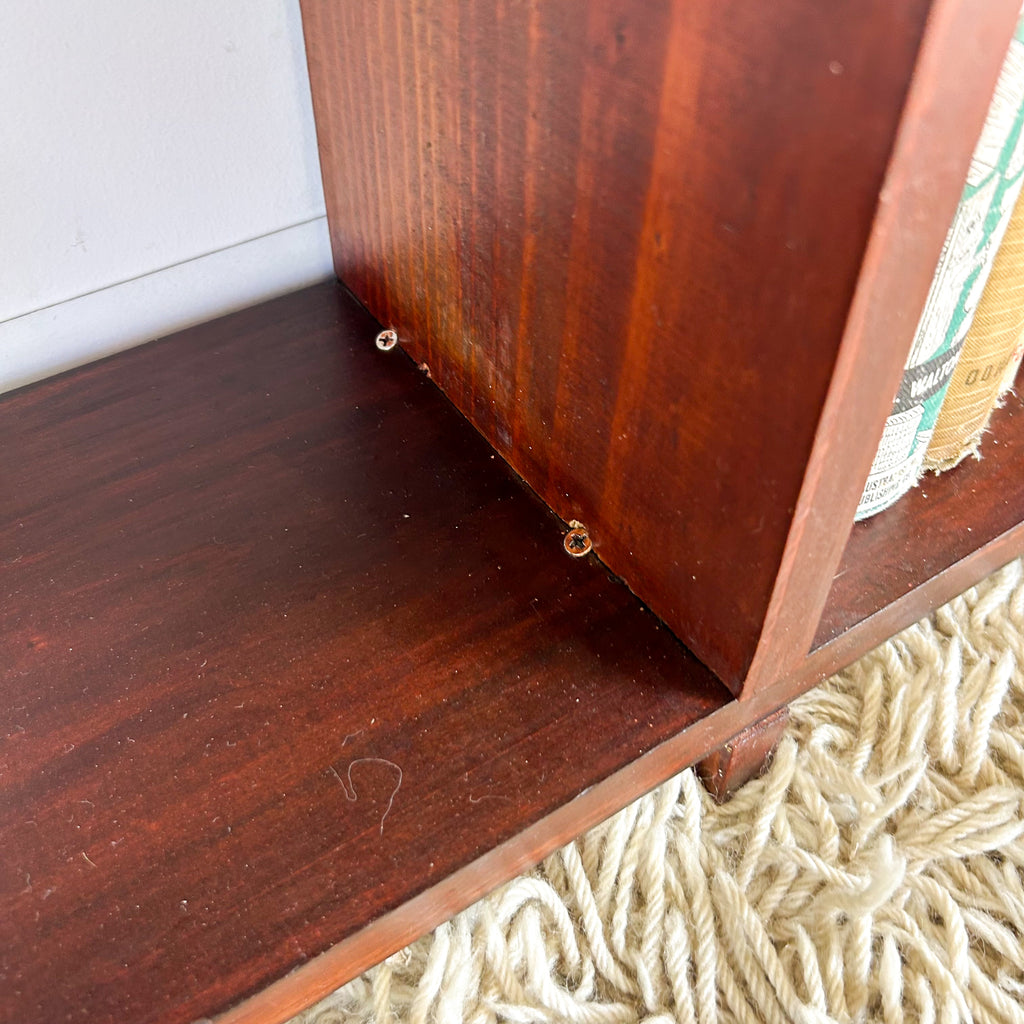 LARGE STEPPED BOOKCASE - HEY JUDE WORKSHOP • Vintage furniture & objects Melbourne