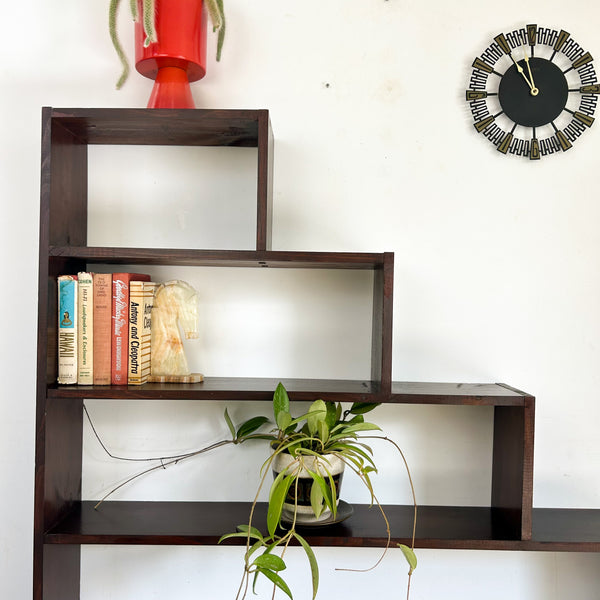 LARGE STEPPED BOOKCASE - HEY JUDE WORKSHOP • Vintage furniture & objects Melbourne