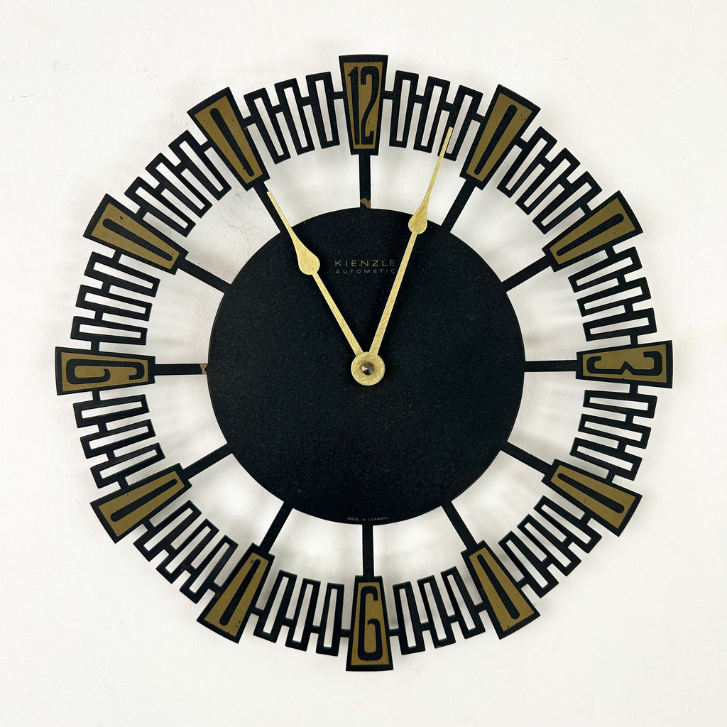 KIENZLE WALL CLOCK - HEY JUDE WORKSHOP • Vintage furniture & objects Melbourne