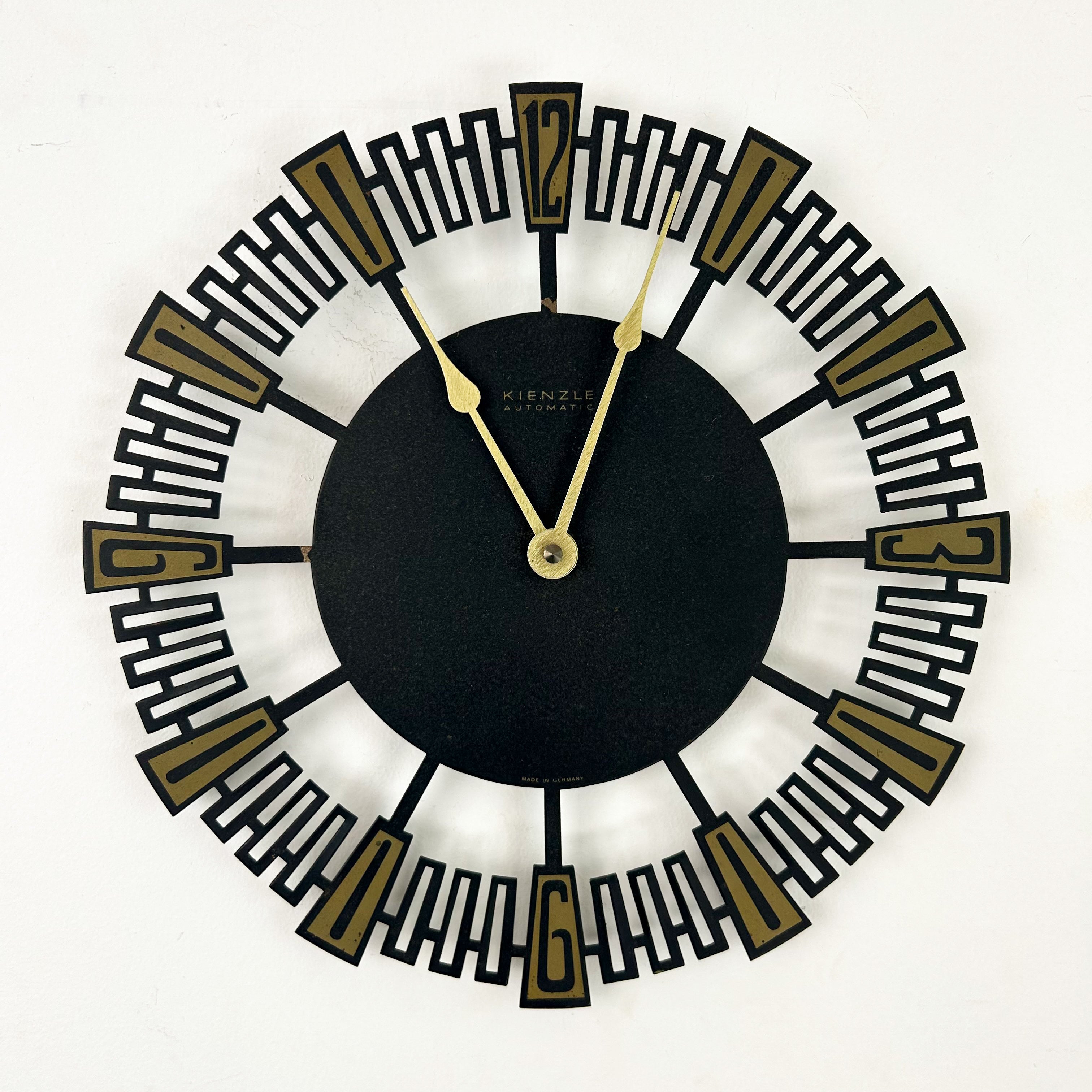 KIENZLE WALL CLOCK - HEY JUDE WORKSHOP • Vintage furniture & objects Melbourne