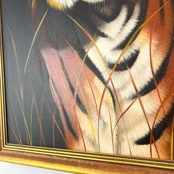 TIGER PAINTING by W. HALKO