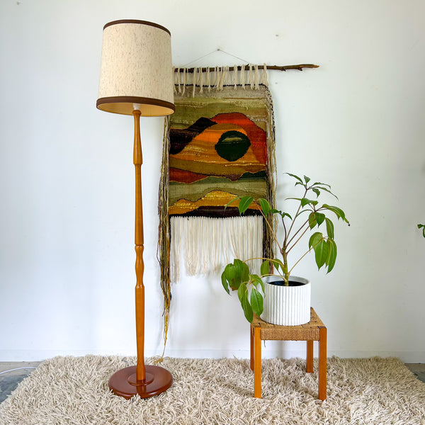 FLOOR LAMP WITH SHADE - HEY JUDE WORKSHOP • Vintage furniture & objects Melbourne