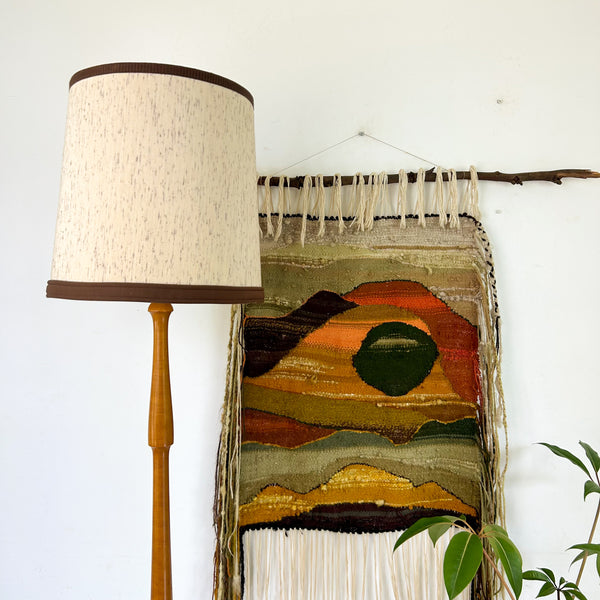 FLOOR LAMP WITH SHADE - HEY JUDE WORKSHOP • Vintage furniture & objects Melbourne