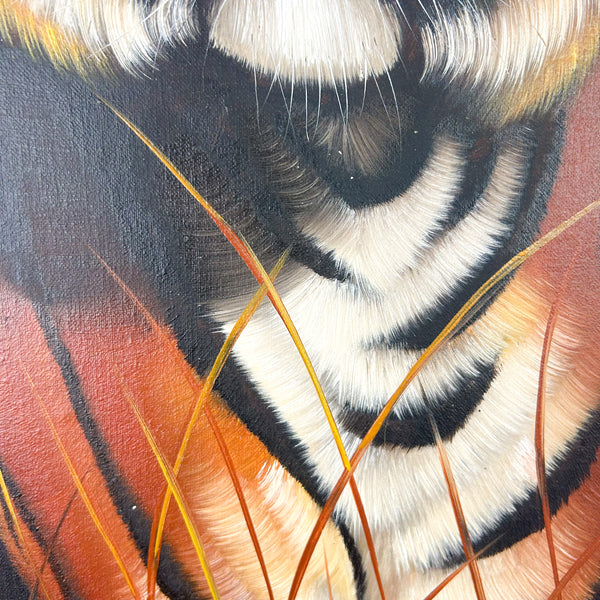 TIGER PAINTING by W. HALKO