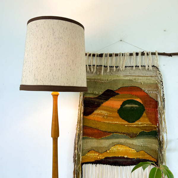 FLOOR LAMP WITH SHADE - HEY JUDE WORKSHOP • Vintage furniture & objects Melbourne