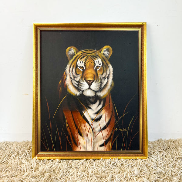 TIGER PAINTING by W. HALKO