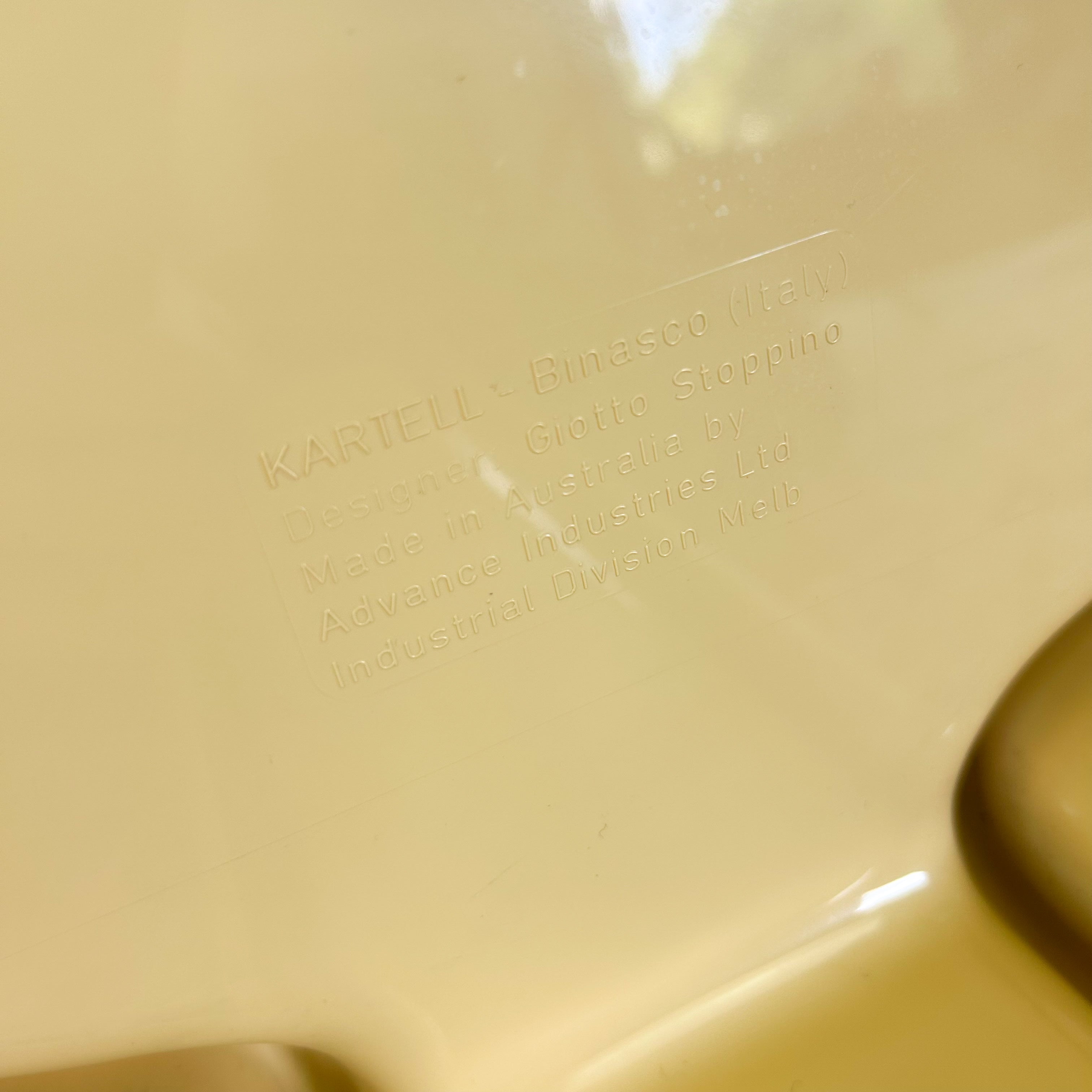 KARTELL SIDE TABLE - HEY JUDE WORKSHOP • Vintage furniture & objects Melbourne