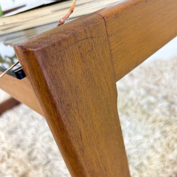 SMOKY GLASS COFFEE TABLE
