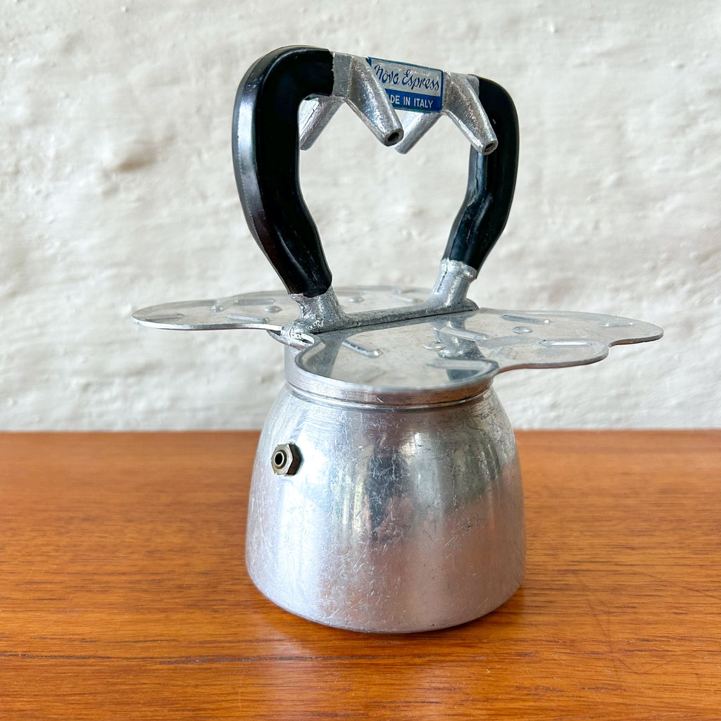 ITALIAN STOVETOP COFFEE POT BREVETTATA NOVA ESPRESS - HEY JUDE WORKSHOP • Vintage furniture & objects Melbourne