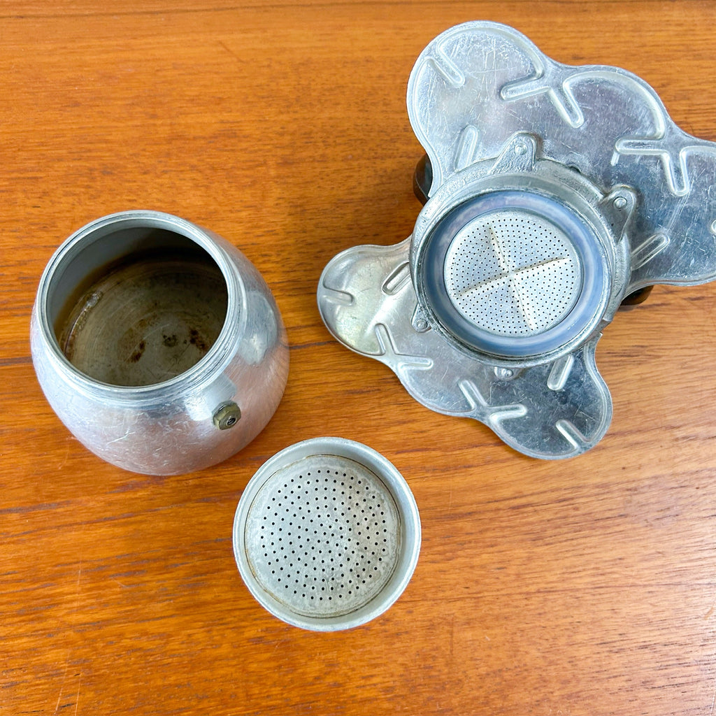 ITALIAN STOVETOP COFFEE POT BREVETTATA NOVA ESPRESS - HEY JUDE WORKSHOP • Vintage furniture & objects Melbourne