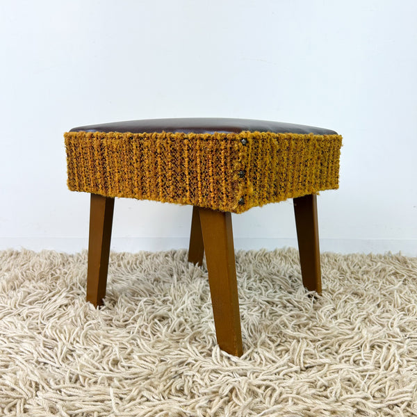 VINYL FOOTSTOOL