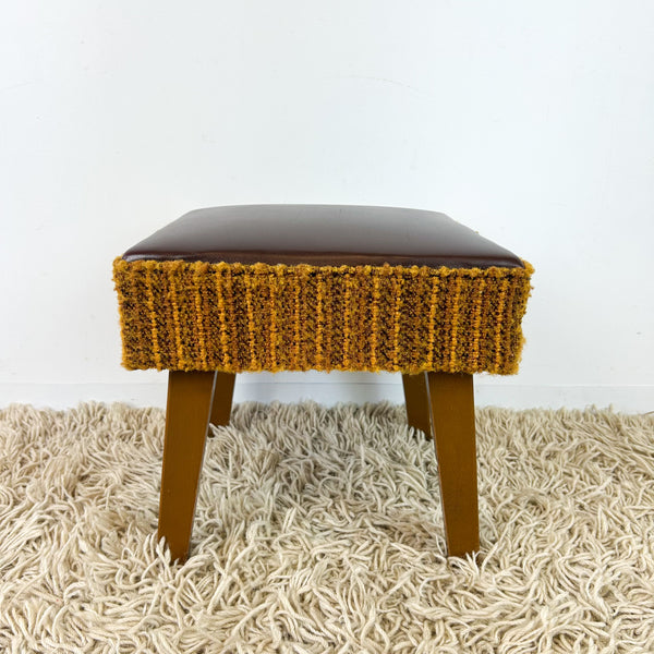 VINYL FOOTSTOOL