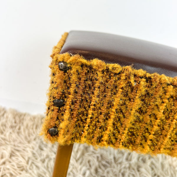 VINYL FOOTSTOOL