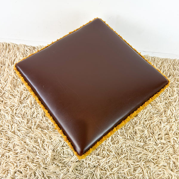 VINYL FOOTSTOOL