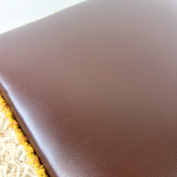 VINYL FOOTSTOOL