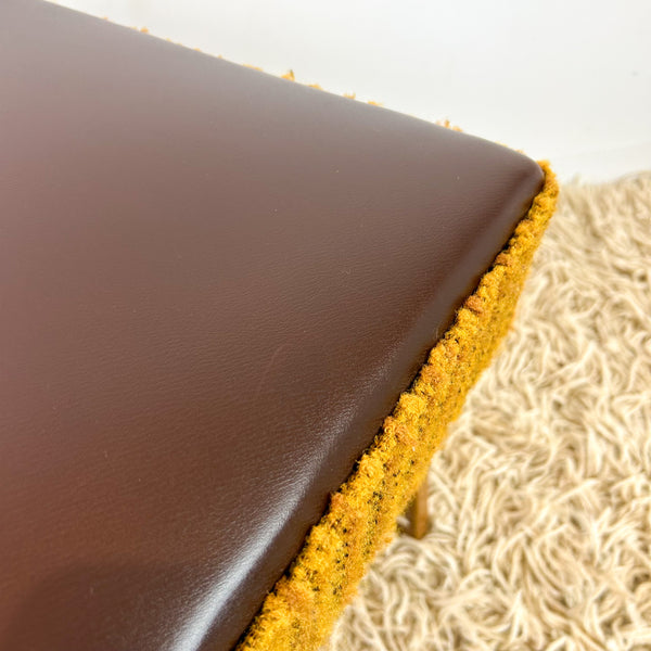 VINYL FOOTSTOOL