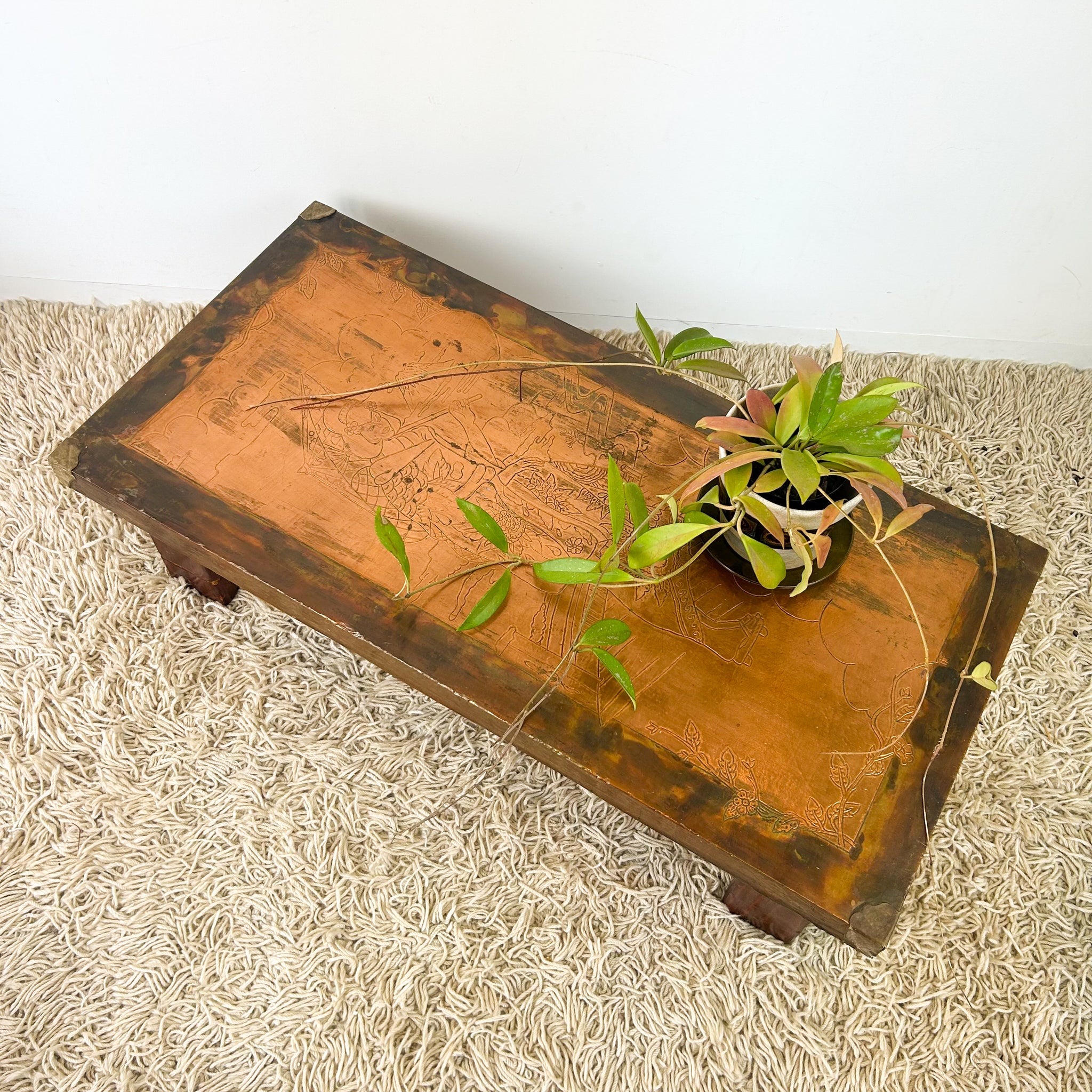 GEISHA COPPER COFFEE TABLE