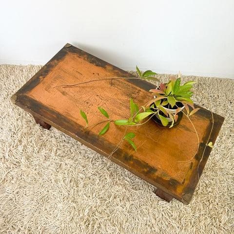 GEISHA COPPER COFFEE TABLE