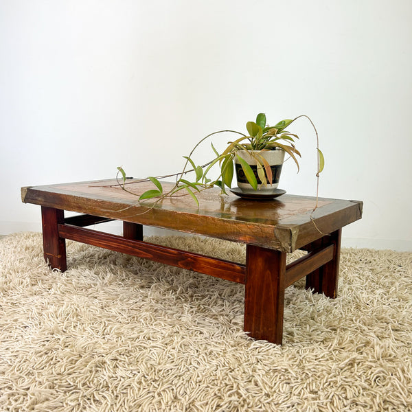 GEISHA COPPER COFFEE TABLE