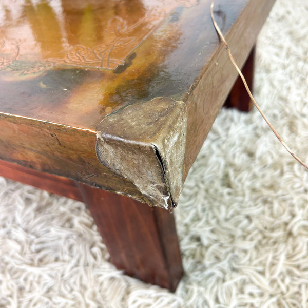 GEISHA COPPER COFFEE TABLE