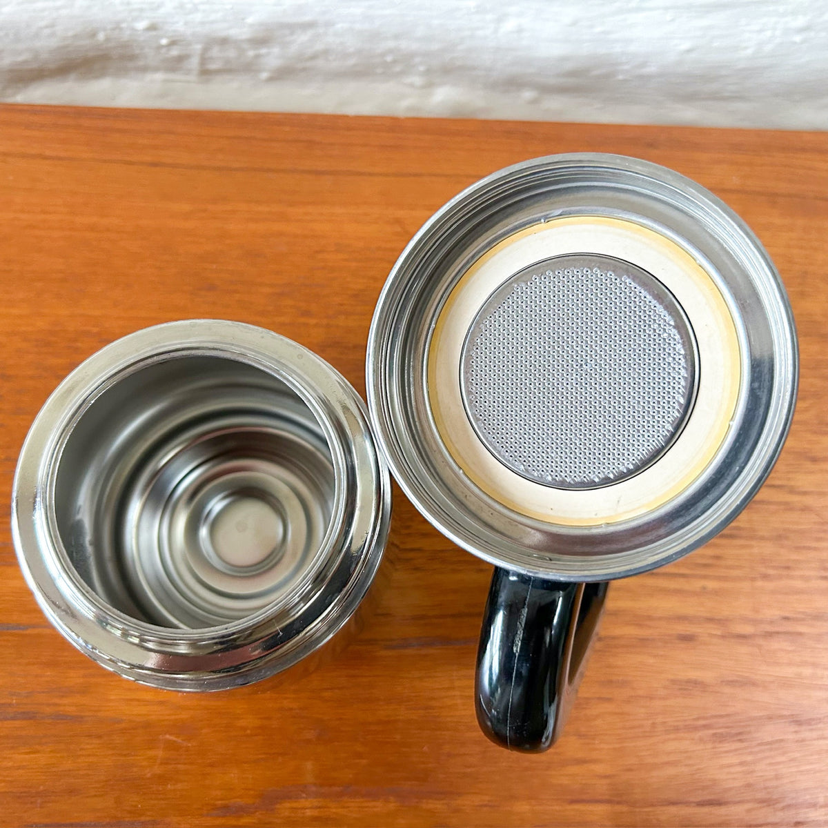 ITALIAN STOVETOP COFFEE POT AMC ART DESIGN