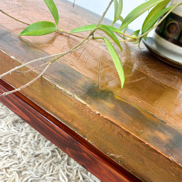 GEISHA COPPER COFFEE TABLE
