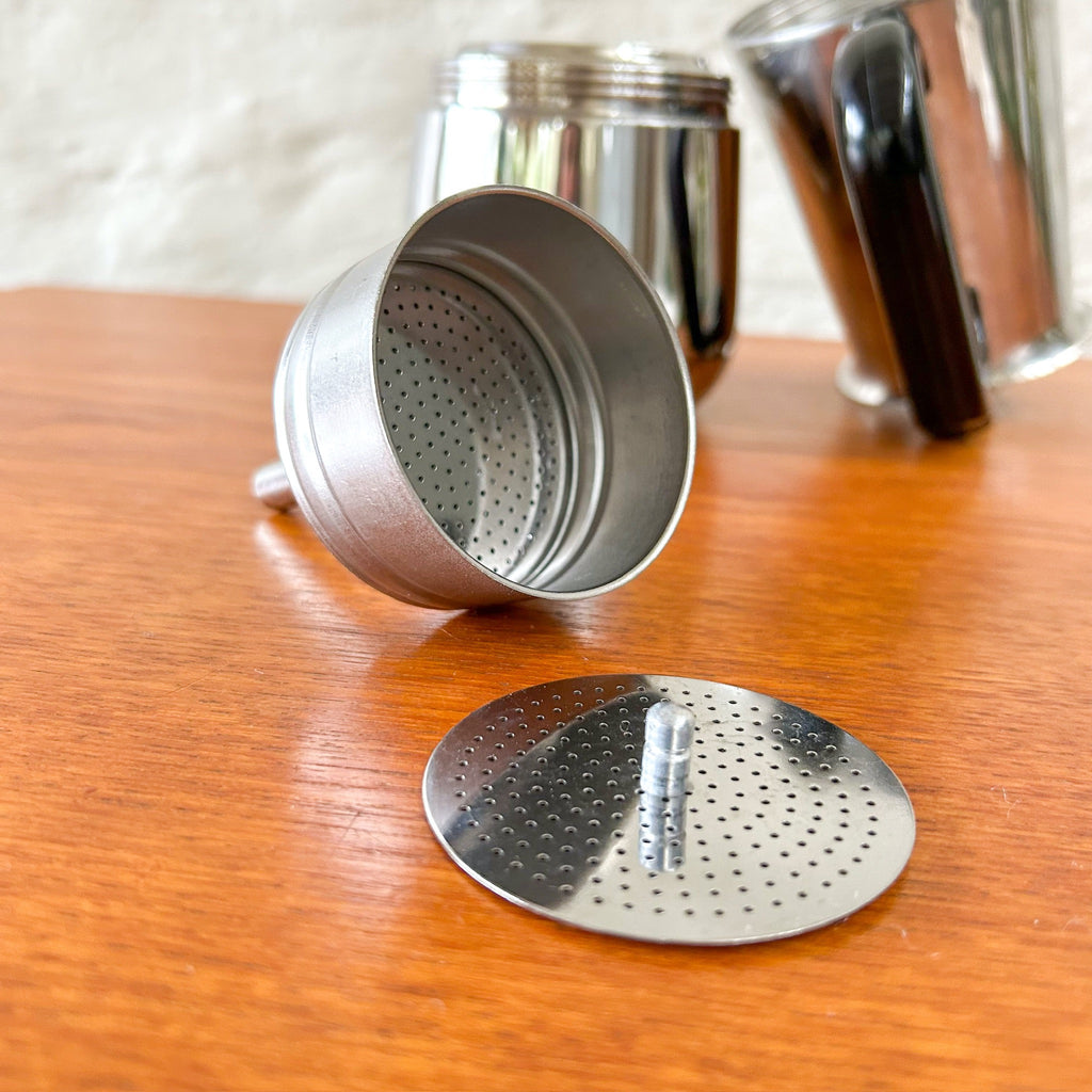 ITALIAN STOVETOP COFFEE POT AMC ART DESIGN