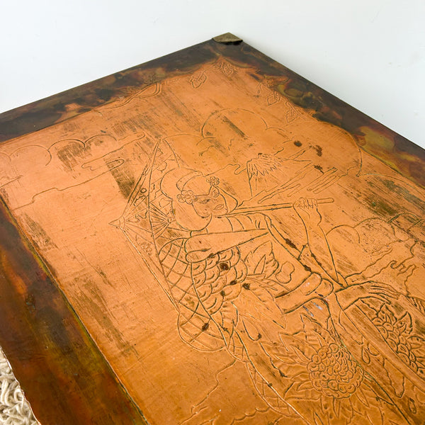 GEISHA COPPER COFFEE TABLE
