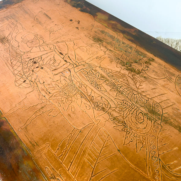 GEISHA COPPER COFFEE TABLE