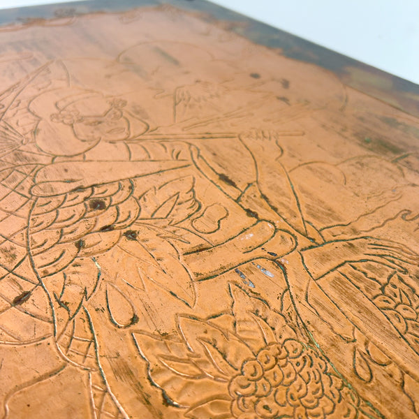 GEISHA COPPER COFFEE TABLE