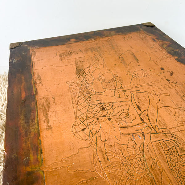GEISHA COPPER COFFEE TABLE
