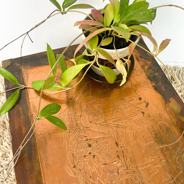 GEISHA COPPER COFFEE TABLE