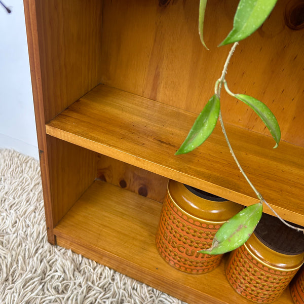 SOLID PINE BOOKCASE