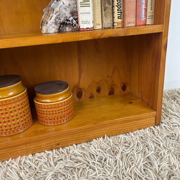 SOLID PINE BOOKCASE