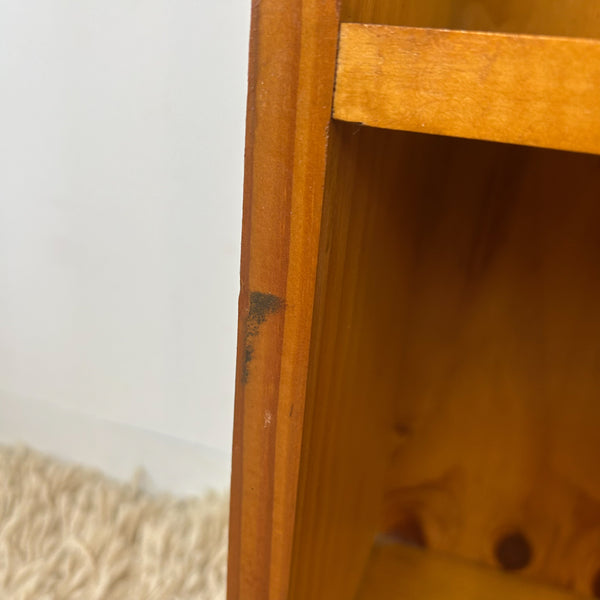 SOLID PINE BOOKCASE