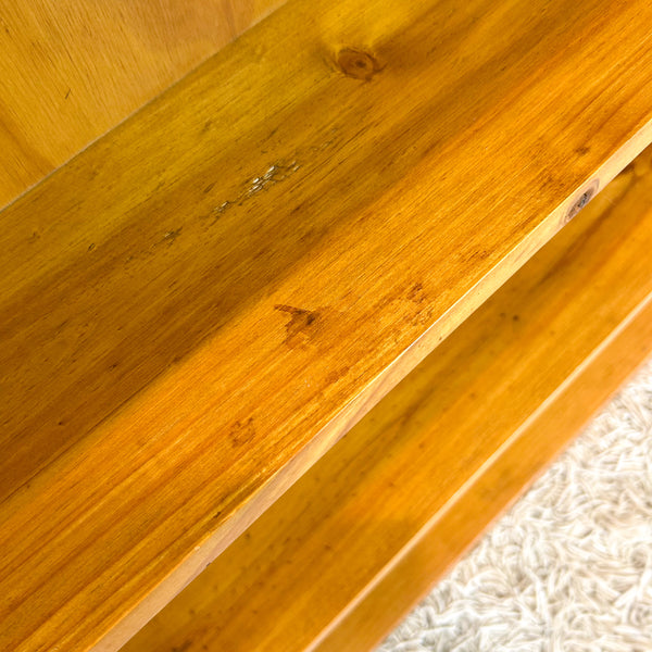 SOLID PINE BOOKCASE