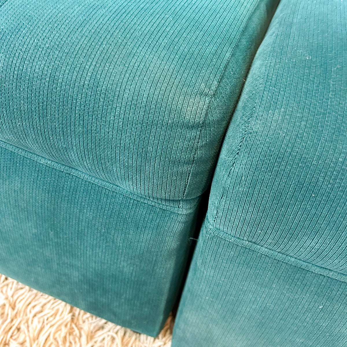 MODULAR SOFA WITH CORNER COFFEE TABLE - HEY JUDE WORKSHOP • Vintage furniture & objects Melbourne