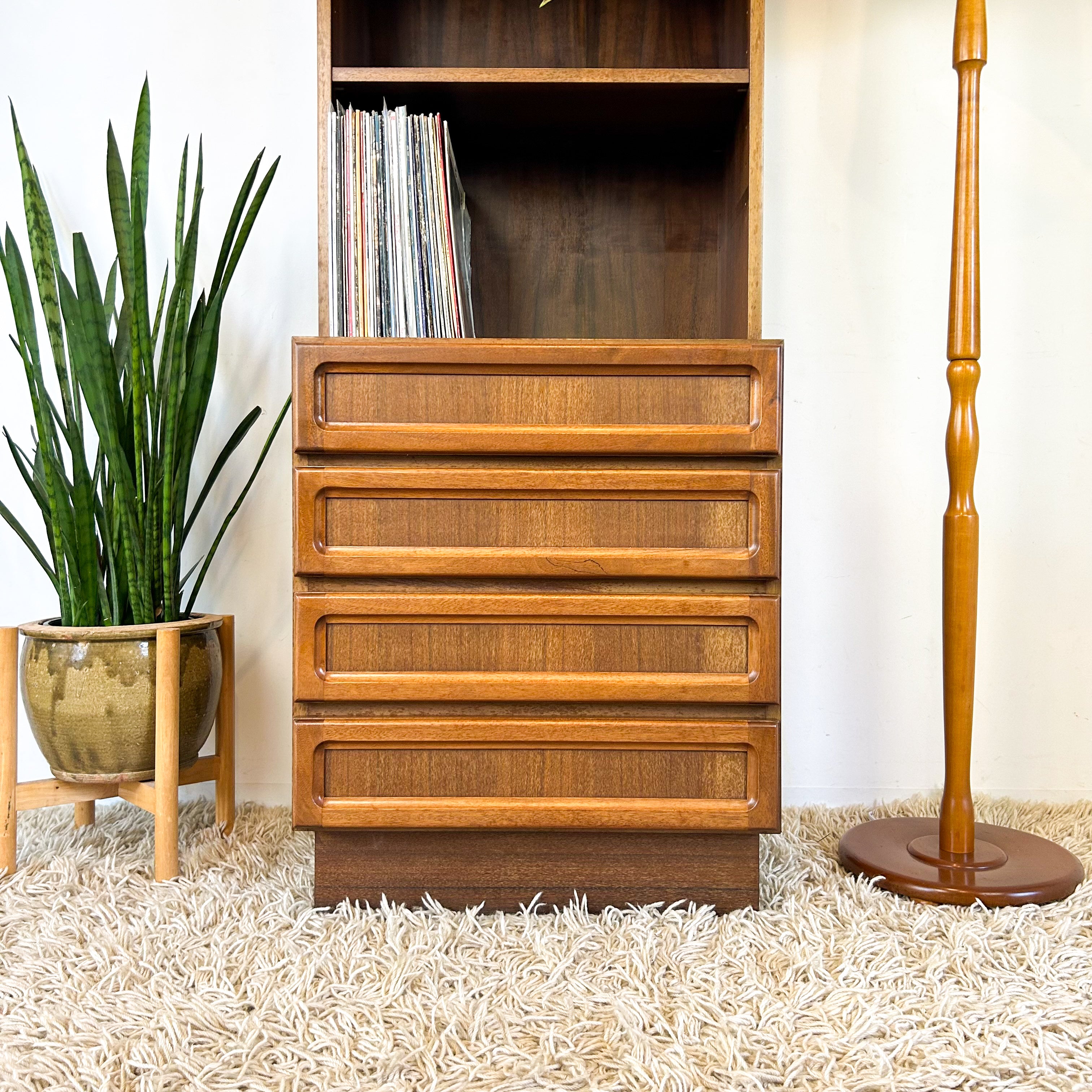 TALL NARROW WALL UNIT - HEY JUDE WORKSHOP • Vintage furniture & objects Melbourne