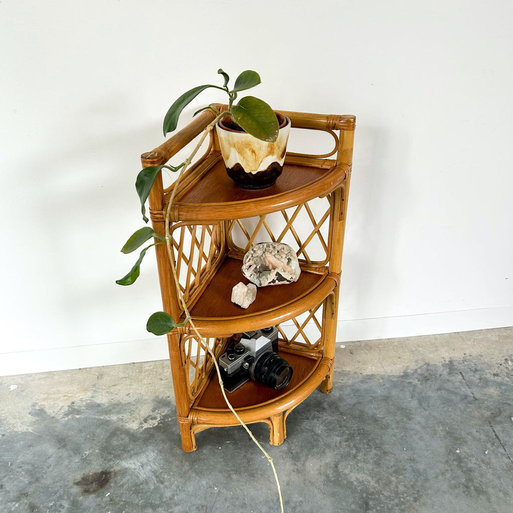 CANE CORNER SHELVES