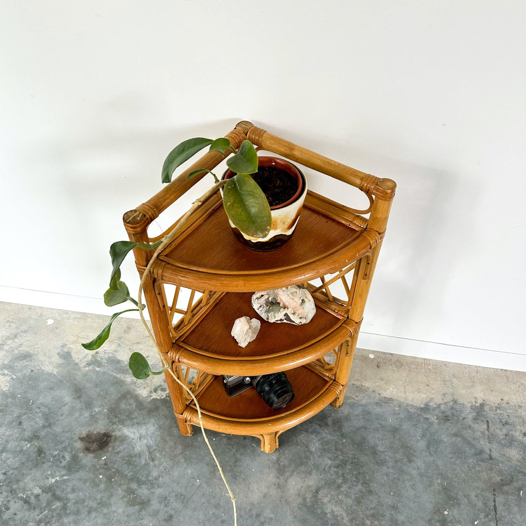 CANE CORNER SHELVES