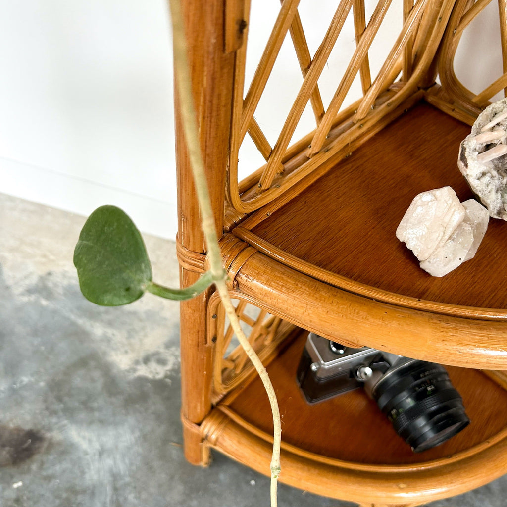 CANE CORNER SHELVES