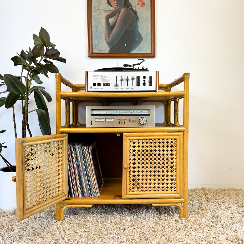 CANE CABINET - HEY JUDE WORKSHOP • Vintage furniture & objects Melbourne