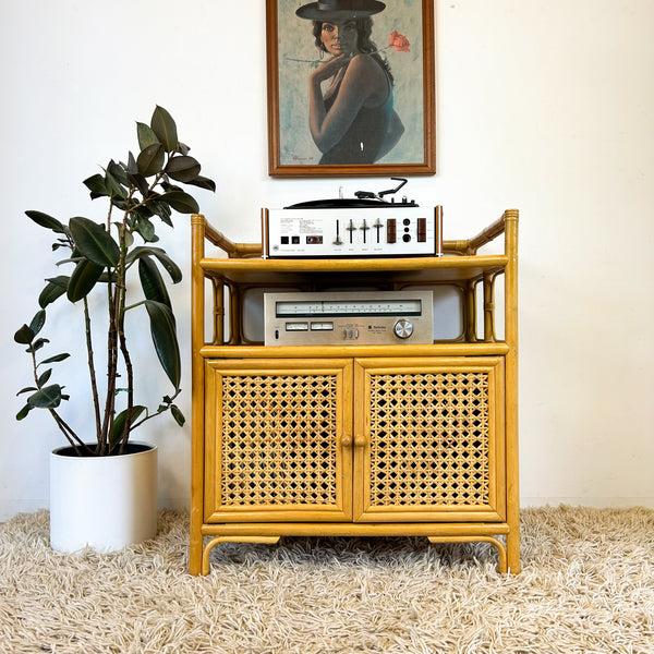 CANE CABINET - HEY JUDE WORKSHOP • Vintage furniture & objects Melbourne