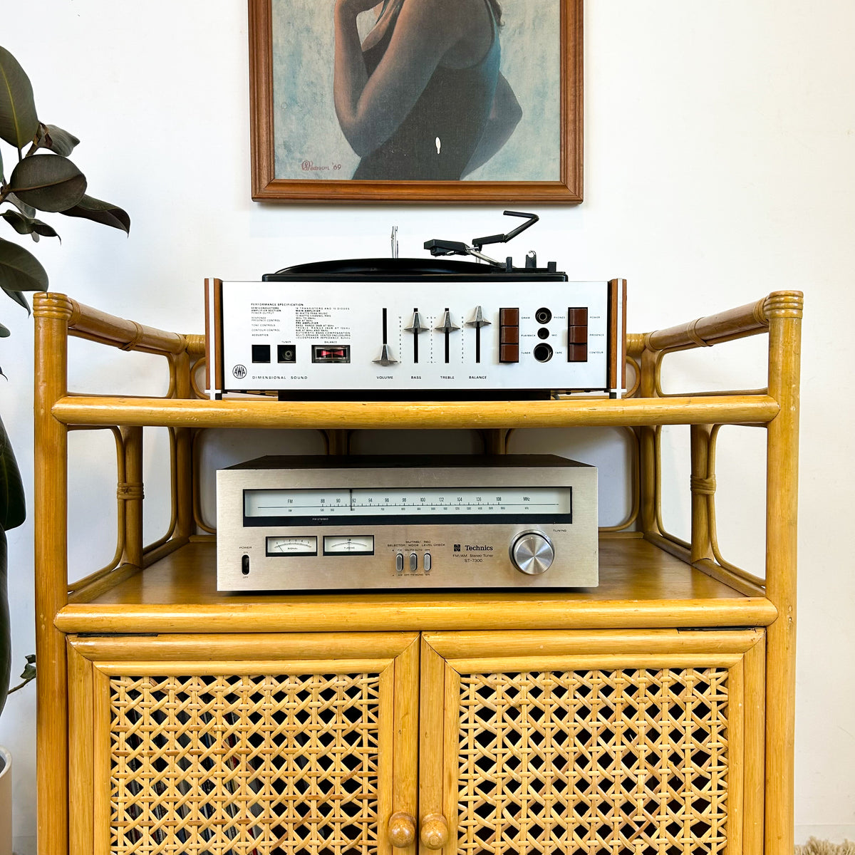 CANE CABINET - HEY JUDE WORKSHOP • Vintage furniture & objects Melbourne
