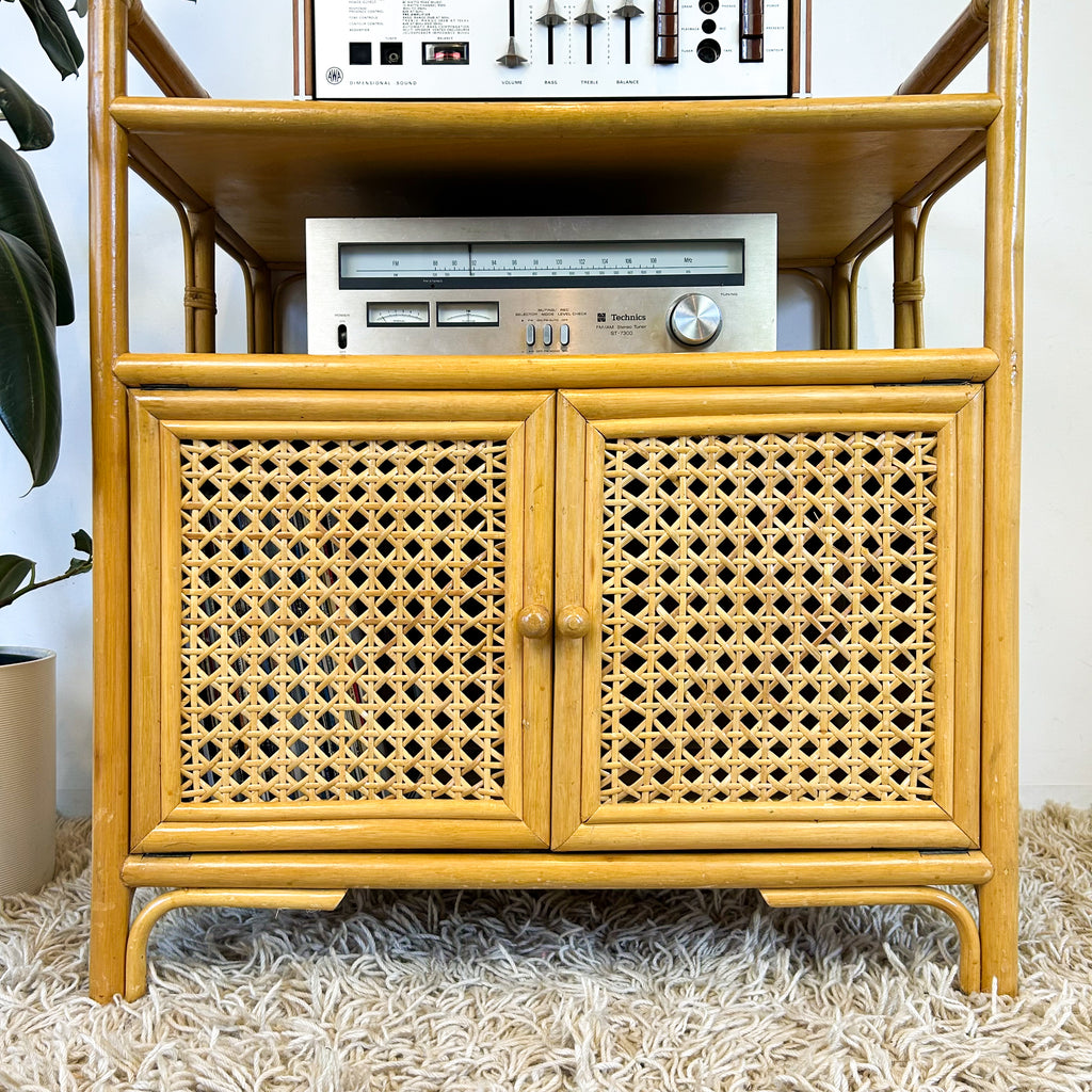 CANE CABINET - HEY JUDE WORKSHOP • Vintage furniture & objects Melbourne