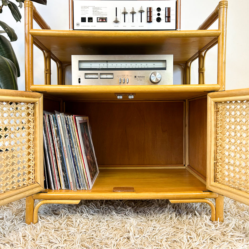 CANE CABINET - HEY JUDE WORKSHOP • Vintage furniture & objects Melbourne