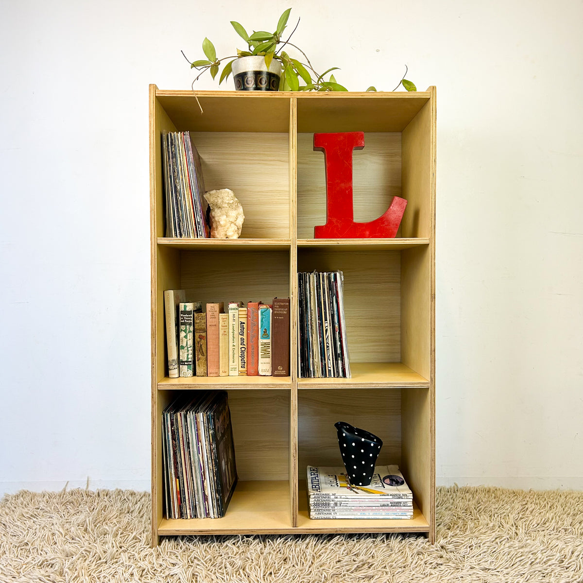 PLYWOOD CUBE STORAGE - HEY JUDE WORKSHOP • Vintage furniture & objects Melbourne